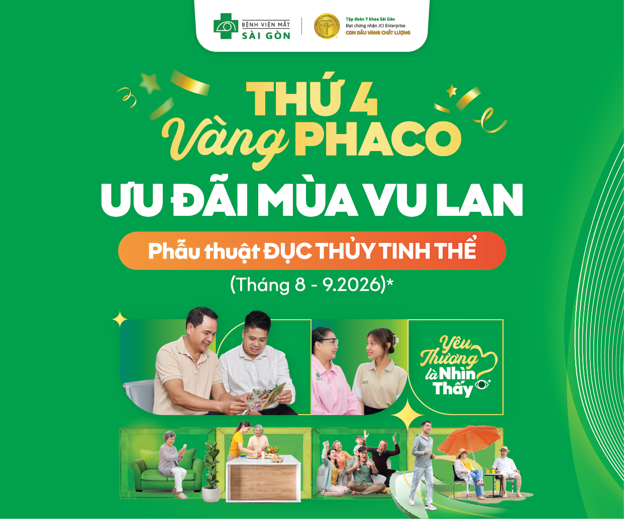 THỨ 4 V&Agrave;NG PHACO &ndash; ƯU Đ&Atilde;I ĐẶC BIỆT KHI PHẪU THUẬT ĐỤC THỦY TINH THỂ TẠI MẮT S&Agrave;I G&Ograve;N