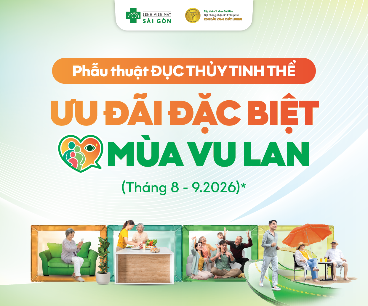 [TH&Aacute;NG 8] ƯU Đ&Atilde;I PHẪU THUẬT ĐỤC THỦY TINH THỂ TẠI MẮT S&Agrave;I G&Ograve;N